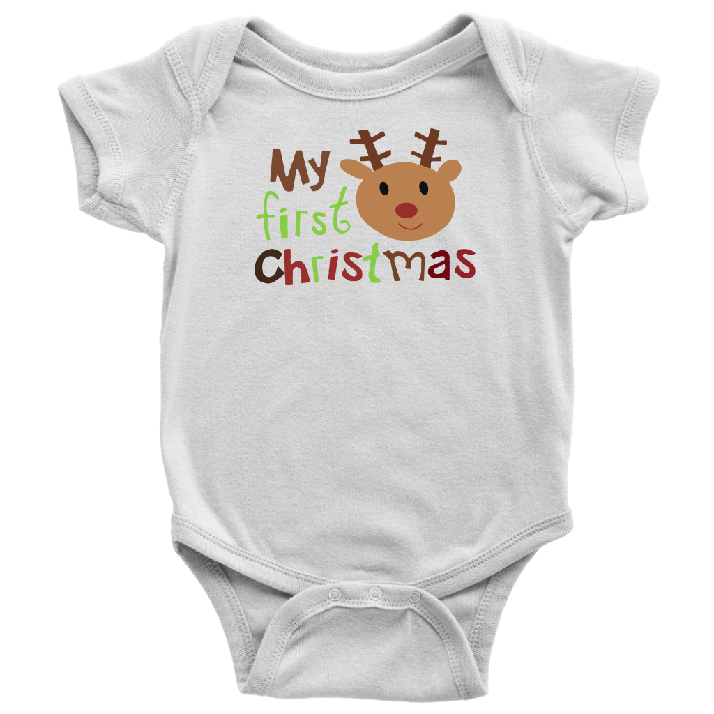 Baby Boy/Girl "First Christmas" BodySuit