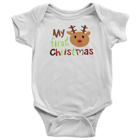 Baby Boy/Girl "First Christmas" BodySuit