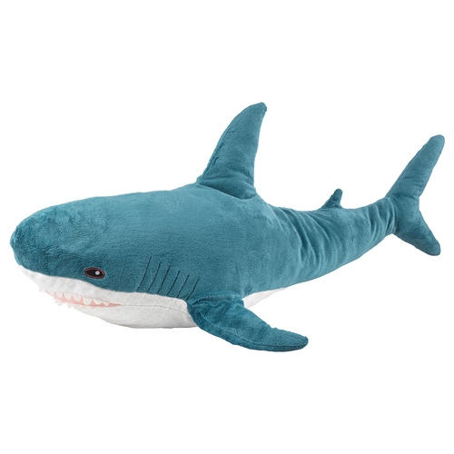 TinyPeopleKingdom Giant Shark Plush toy (40 inches long!)